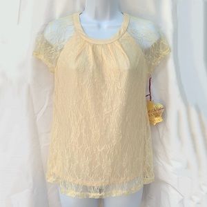 Princess Vera Wang Lace Top